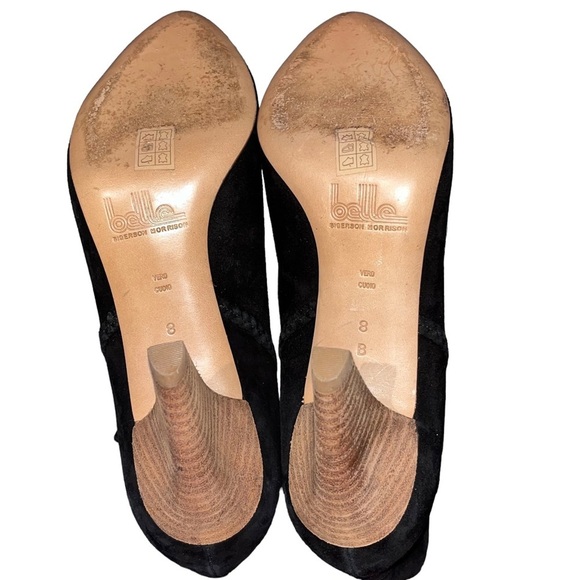 Belle Sigerson Morrison Black Suede Booties - Picture 9 of 9